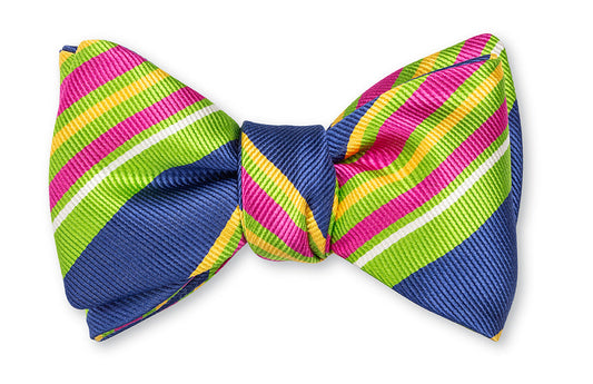 R. Hanauer Davis Stripes Bow Tie