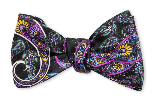 R. Hanauer Agnes Paisley Bow Tie