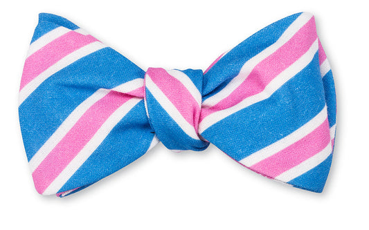 R. Hanauer Clearwood Stripe Bow Tie - B5956