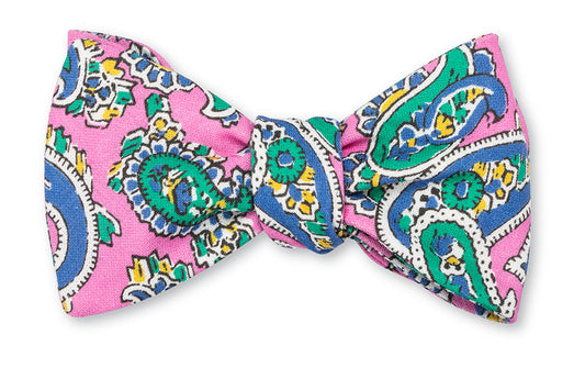 R. Hanauer Tossed Paisley Bow Tie