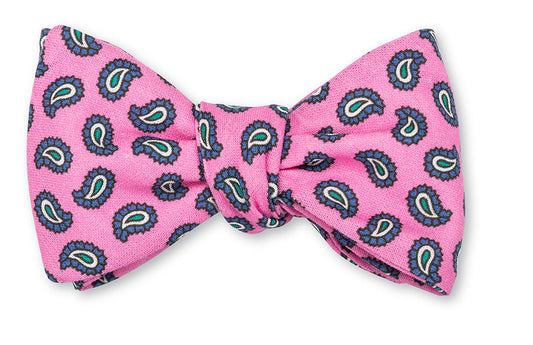 R. Hanauer Tossed Paisley Bow Tie