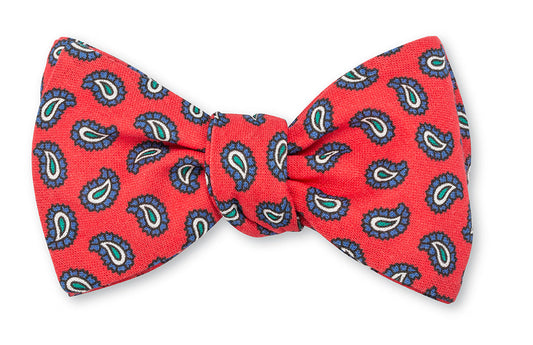 R. Hanauer Tossed Paisley Bow Tie