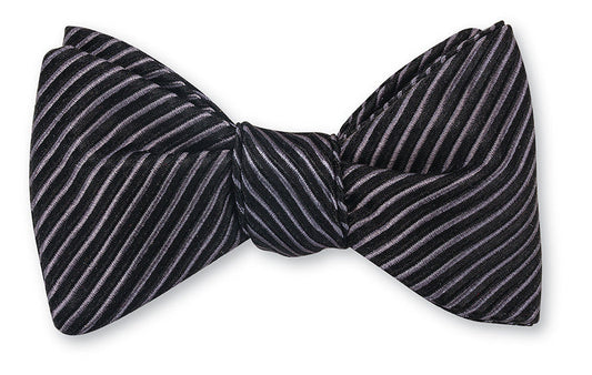 R. Hanauer Black Ottoman Bow Tie - B3775