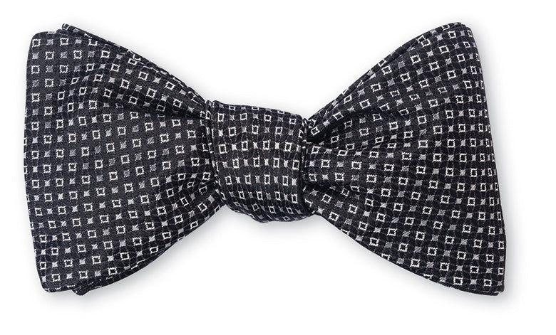 R. Hanauer Black Pendleton Neats Bow Tie