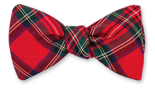 R. Hanauer Prince of Wales Tartan Bow Tie - B472