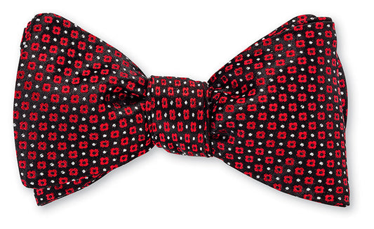 R. Hanauer Red Langmore Micro Bow Tie - B5144