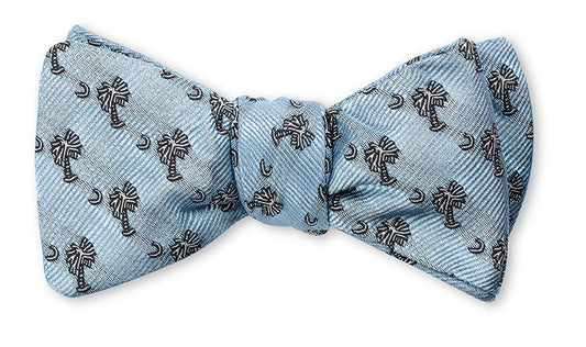 R. Hanauer Blue Palmetto Bow Tie - B2266