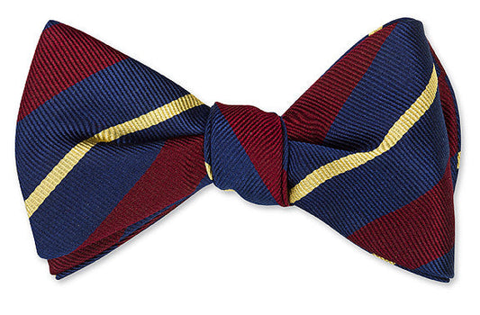 R. Hanauer Gloucestershire Striped Bow Tie - B695