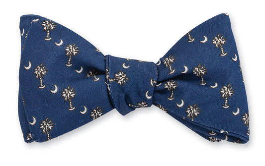 R. Hanauer Navy Palmetto Bow Tie