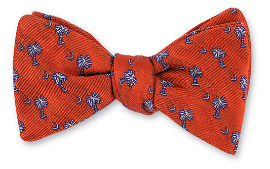R. Hanauer Orange Palmetto Bow Tie - B1824