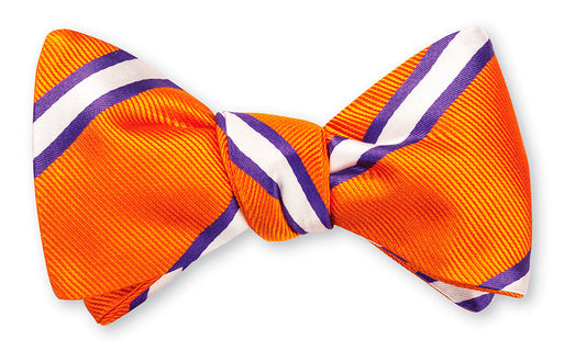 R. Hanauer Butler Stripes Bow Tie