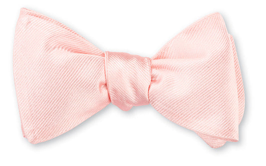 R. Hanauer Pale Pink Derwin Repp Bow Tie - B5032