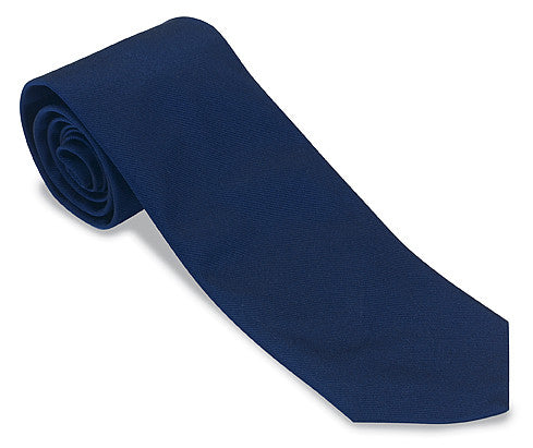 R. Hanauer Navy Derwin Repp Necktie - F2646