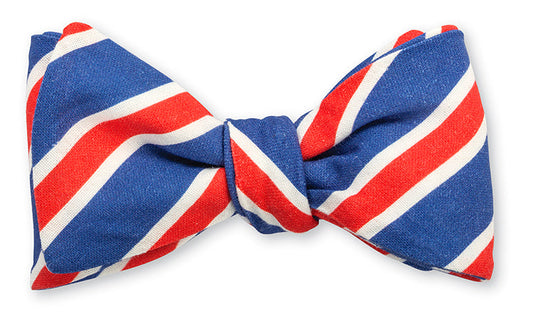 R. Hanauer Clearwood Stripe Bow Tie - B5273