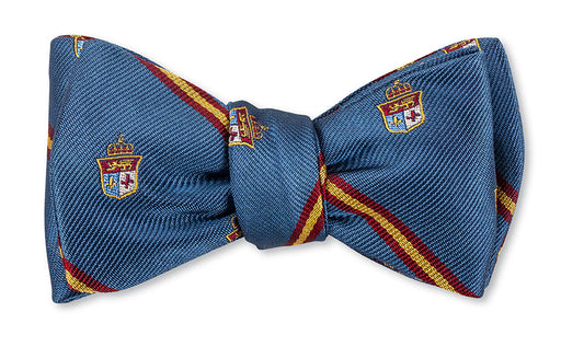 R. Hanauer Heraldic Stripes Bow Tie