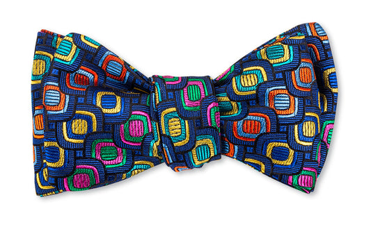 R. Hanauer Multi-color Large Cooper Bow Tie - B5809