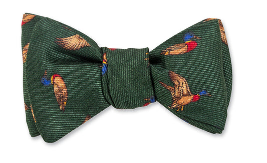 R. Hanauer Green Bridgewater Ducks Bow Tie - B5797