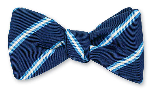 R. Hanauer Queens Stripes Bow Tie