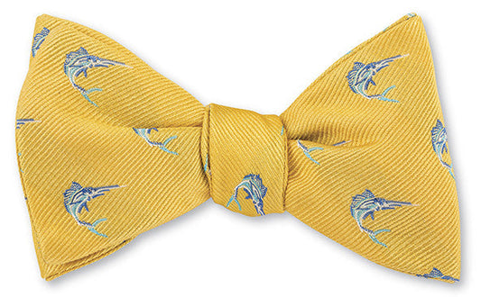 R. Hanauer Yellow Marlin Bow Tie - B3121