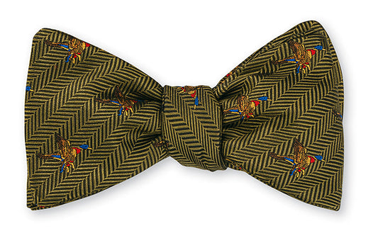 R. Hanauer Green Edgewater Ducks Bow Tie - B5355