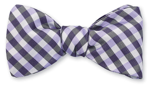 R. Hanauer Claiborne Gingham Bow Tie - B3115