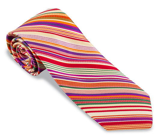 R. Hanauer Alderman Stripes Necktie - F5684