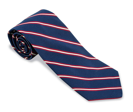 R. Hanauer Queens Stripes Necktie