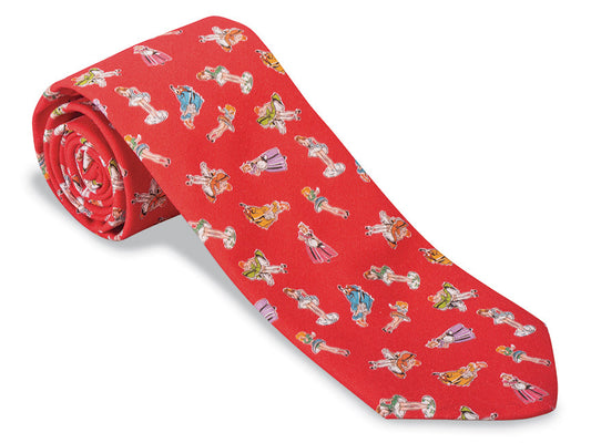 R. Hanauer Red Springmaid Girls Necktie - F4871