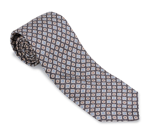 R. Hanauer Gray Brendan Neats Necktie - F5805