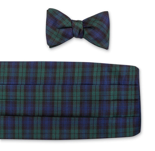 R. Hanauer Black Watch Tartan Cummerbund Set - CB473