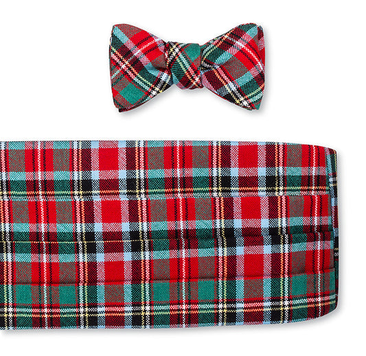 R. Hanauer Carolina Tartan Cummerbund Set - CB2414