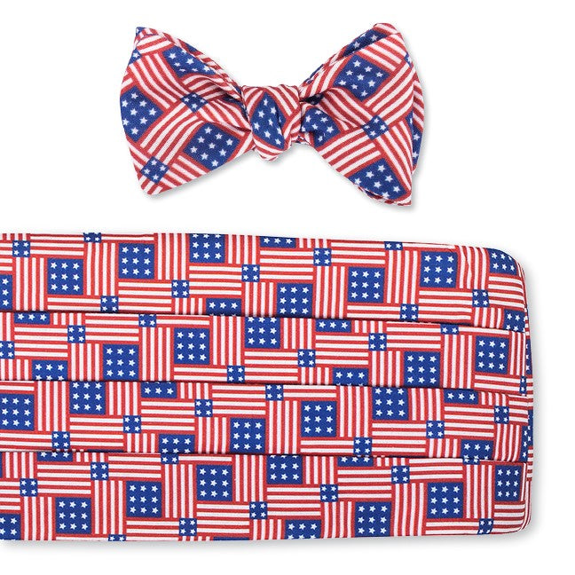 R. Hanauer Patriotic Cummerbund Set - CB4811