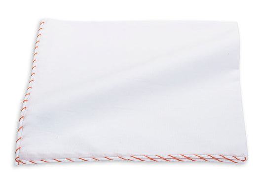 R. Hanauer Whipstitch Border Pocket Square - 124