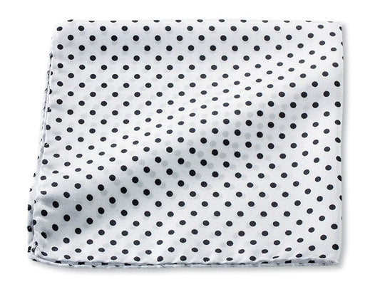 R. Hanauer Windsor Dots Pocket Square