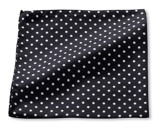 R. Hanauer Windsor Dots Pocket Square