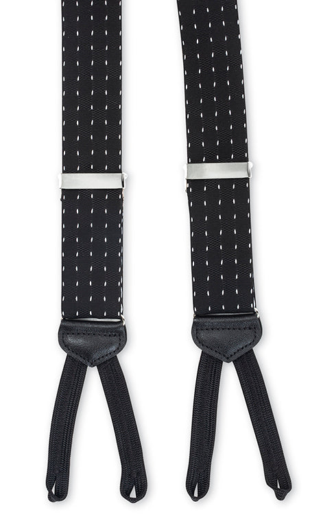 R. Hanauer Black Suspenders - Punjab