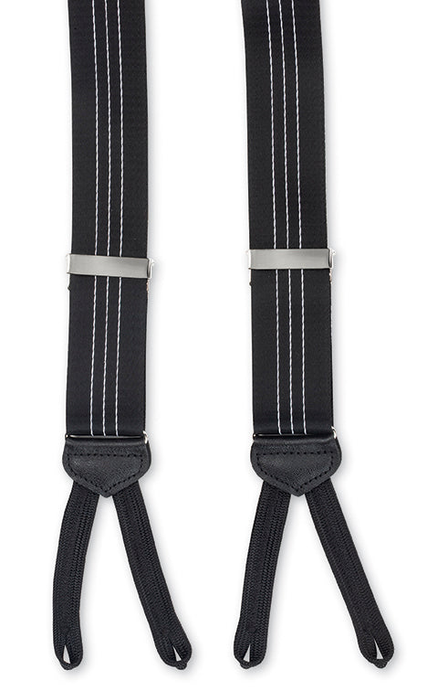 R. Hanauer Black Suspenders - Punjab