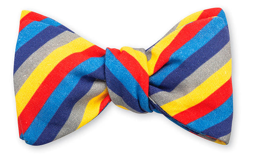 R. Hanauer Emory Stripe Bow Tie - B5275