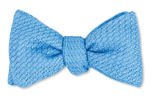 R. Hanauer Light Blue Grenadine Bow Tie - B5667