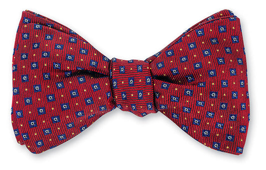 R. Hanauer Red Madison Neats Bow Tie - B5610
