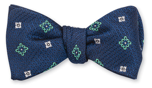 R. Hanauer Navy Joro Medallions Bow Tie - B5498