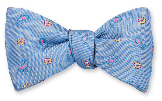 R. Hanauer Blue Lancaster Neats Bow Tie - B5467