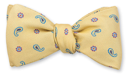 R. Hanauer Yellow Lancaster Neats Bow Tie - B5464