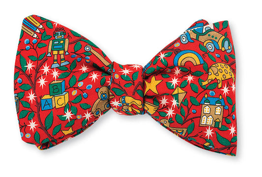 R. Hanauer Red Liberty Magical Forest Bow Tie - B5413