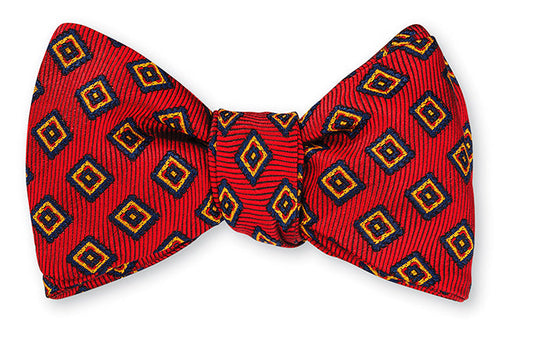 R. Hanauer Red Cedar Diamonds Bow Tie - B5351