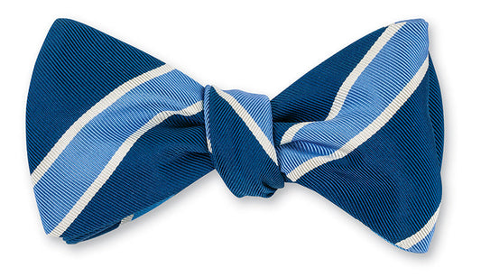 R. Hanauer Crescent Stripes Bow Tie