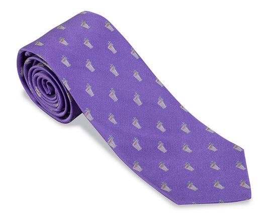 R. Hanauer Violet Mint Julep Necktie - F4385
