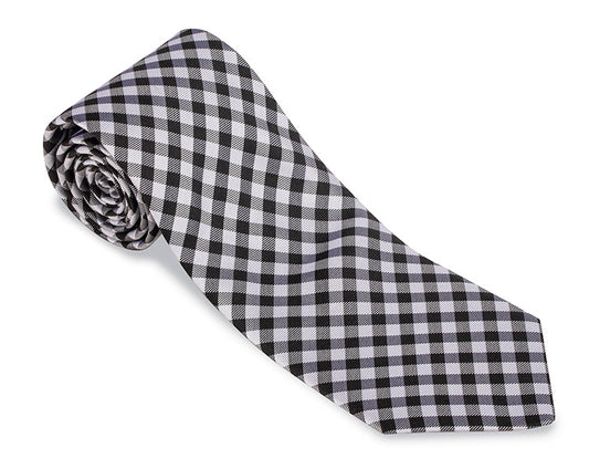 R. Hanauer Black Claiborne Necktie - F5463