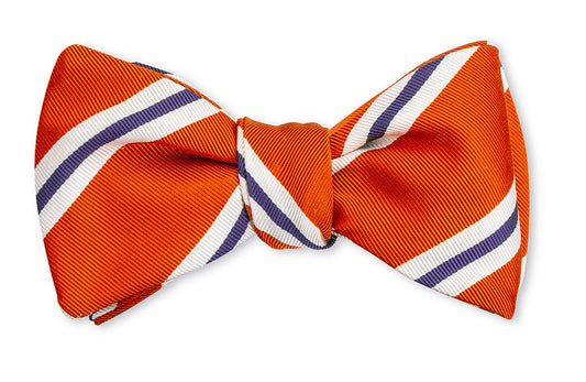 R. Hanauer Banks Stripes Bow Tie