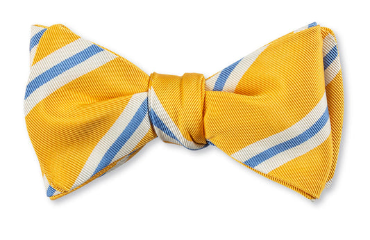 R. Hanauer Banks Stripes Bow Tie